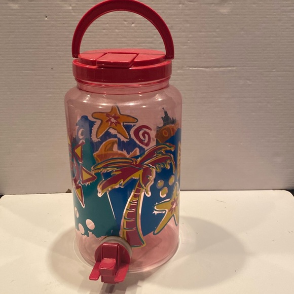 Vintage 1990s Plastic Drink Dispenser - Picture 1 of 5